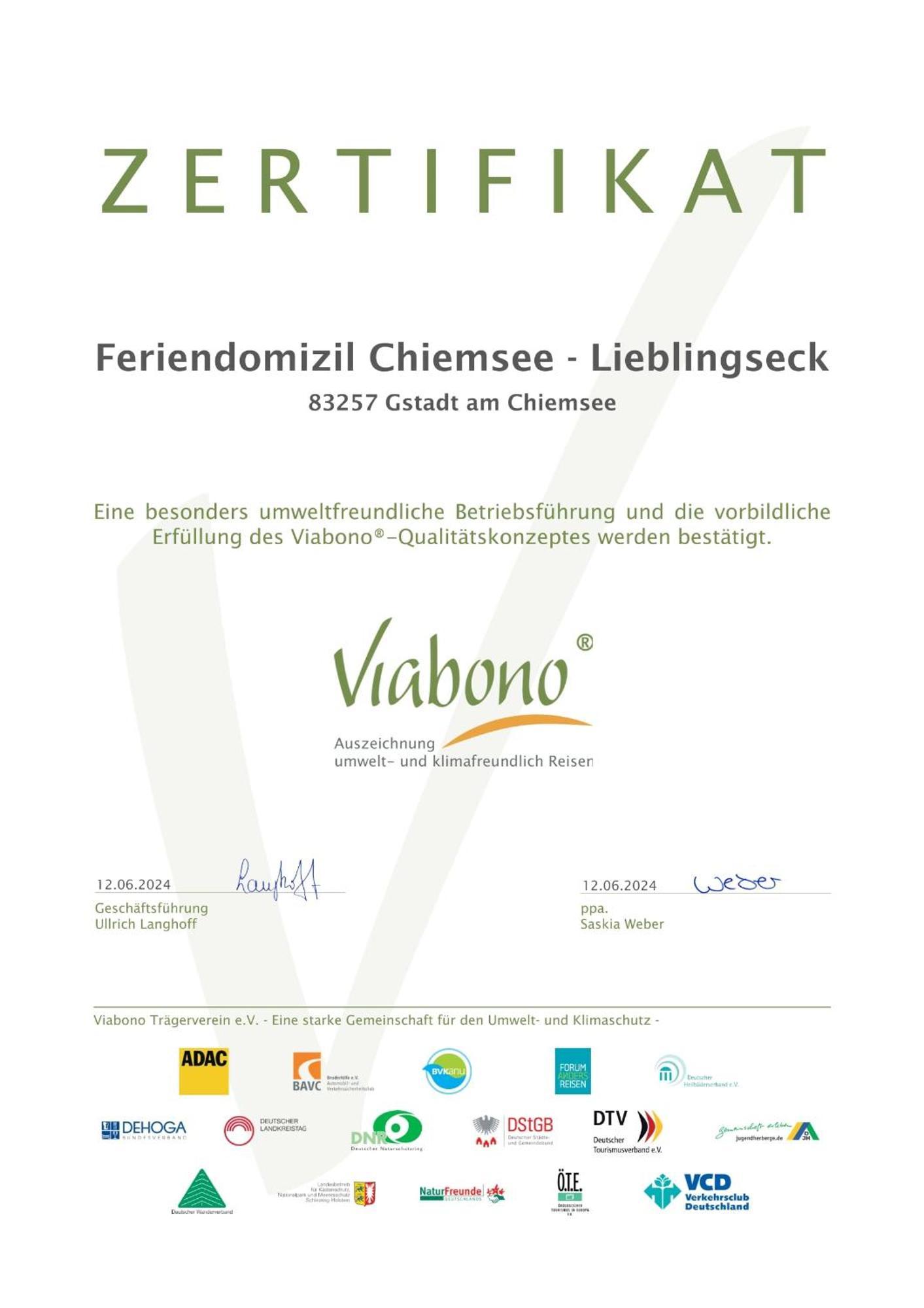 Feriendomizil-Chiemsee Lieblingseck Gstadt am Chiemsee Exterior foto